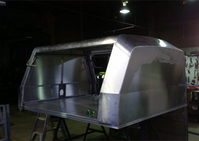 Custom ute canopy fabrication